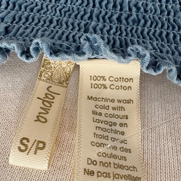 Japna Light Denim Strapless Dress – Size Small – $35 - Picture 6 of 10